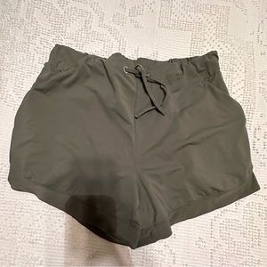 Olive Green Running shorts